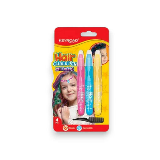 Picture of HAIR CRAYONS METALLIC - 3 PACK